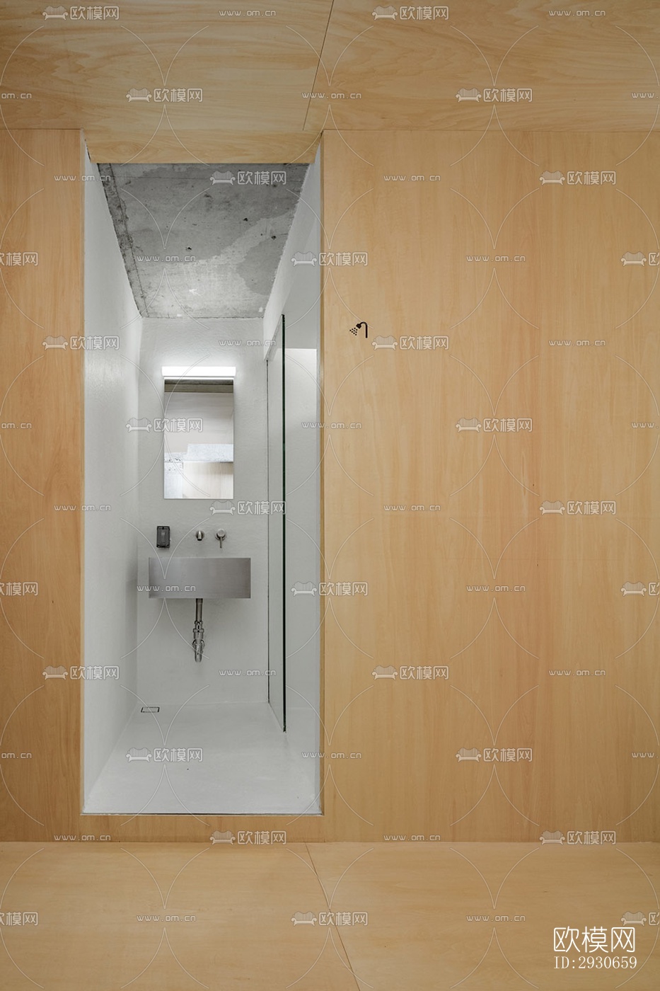 现代酒店民宿效果图下载（渲染图10）