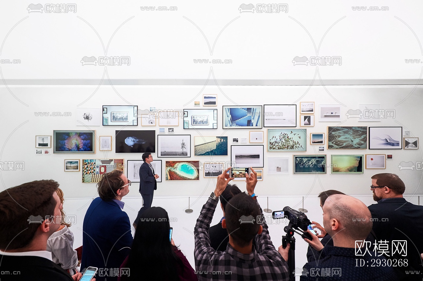 现代展览展厅效果图下载（渲染图14）