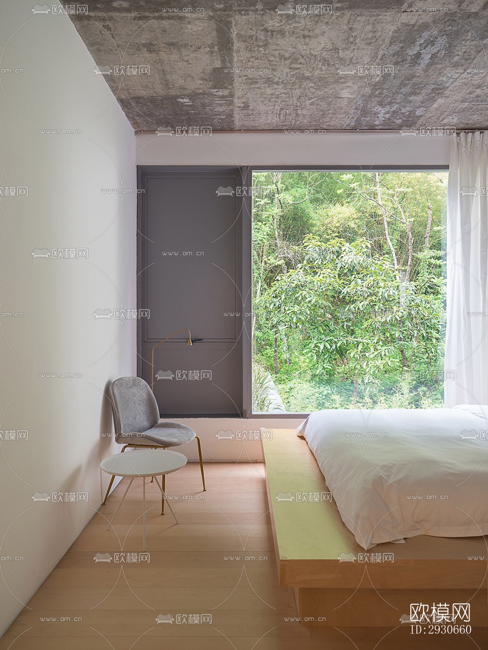 现代酒店民宿效果图下载（渲染图13）