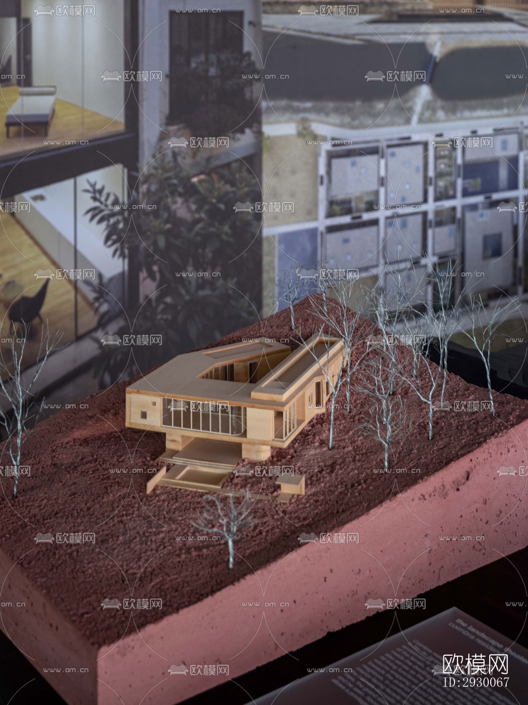 工业风展览展厅效果图下载（渲染图4）