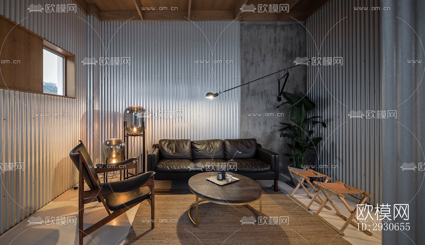 现代酒店民宿效果图下载（渲染图8）