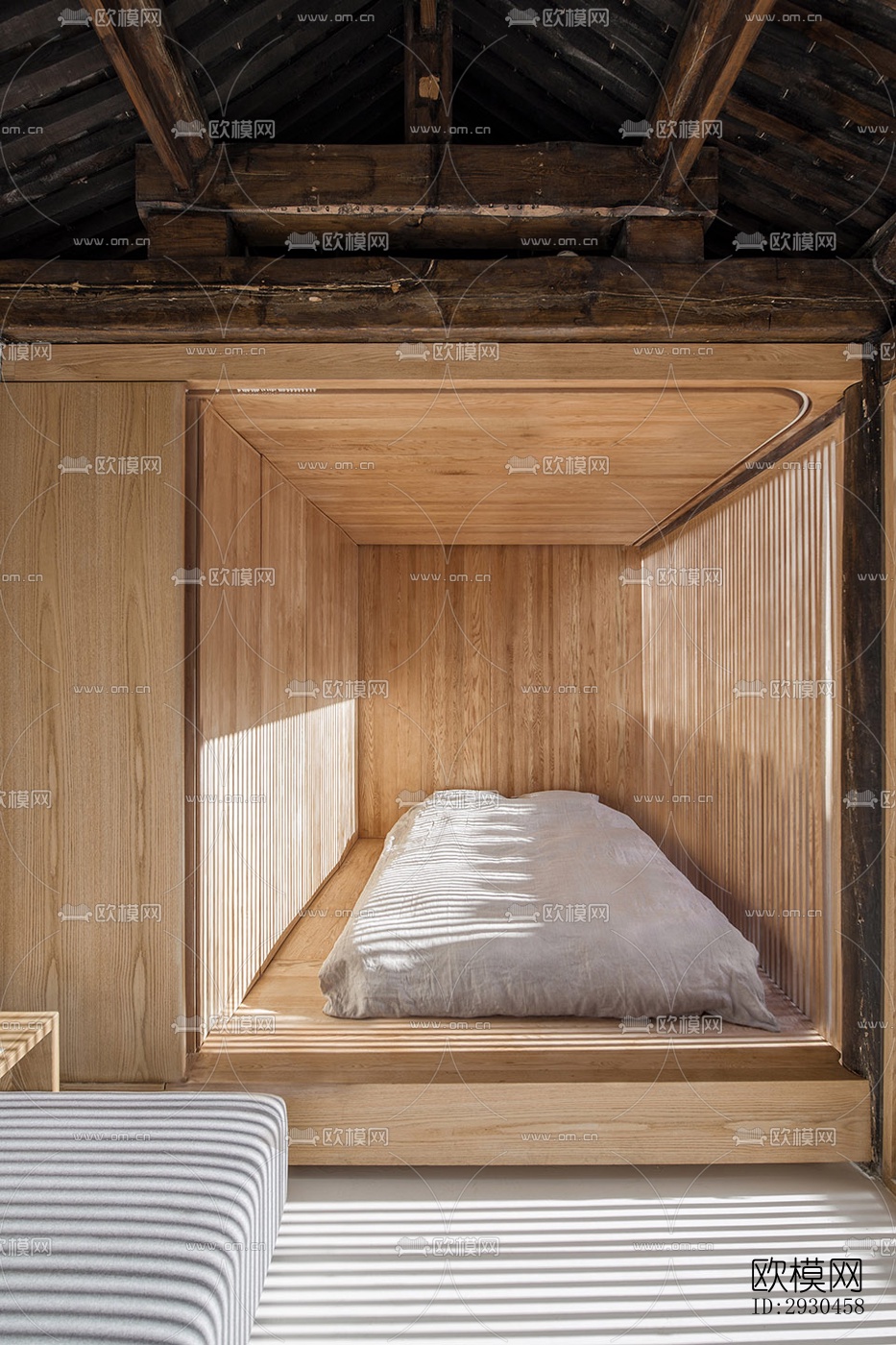 中式酒店民宿效果图下载（渲染图14）