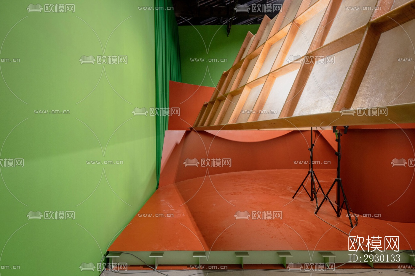 现代展览展厅效果图下载（渲染图4）