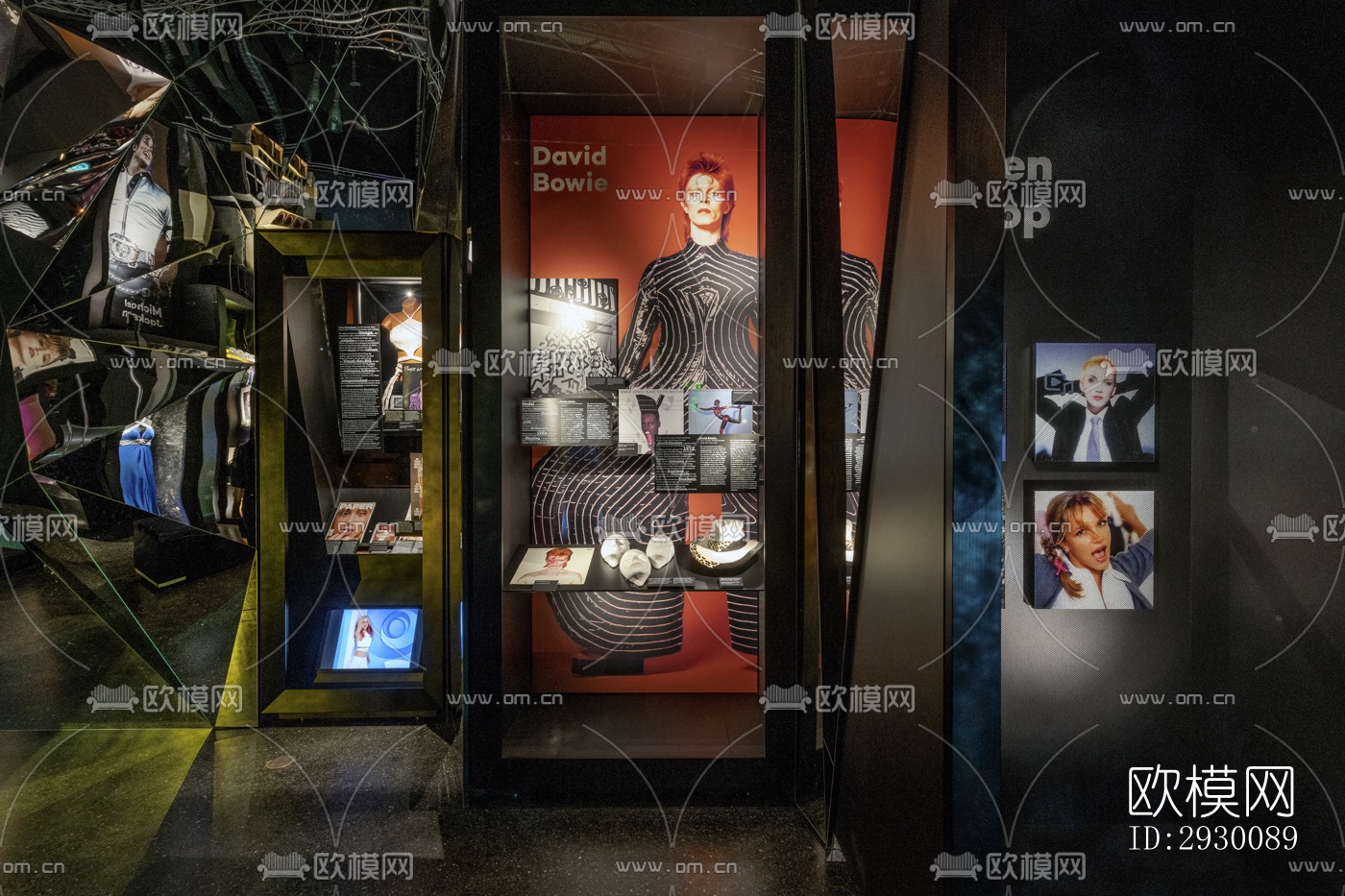 工业风展览展厅效果图下载（渲染图6）