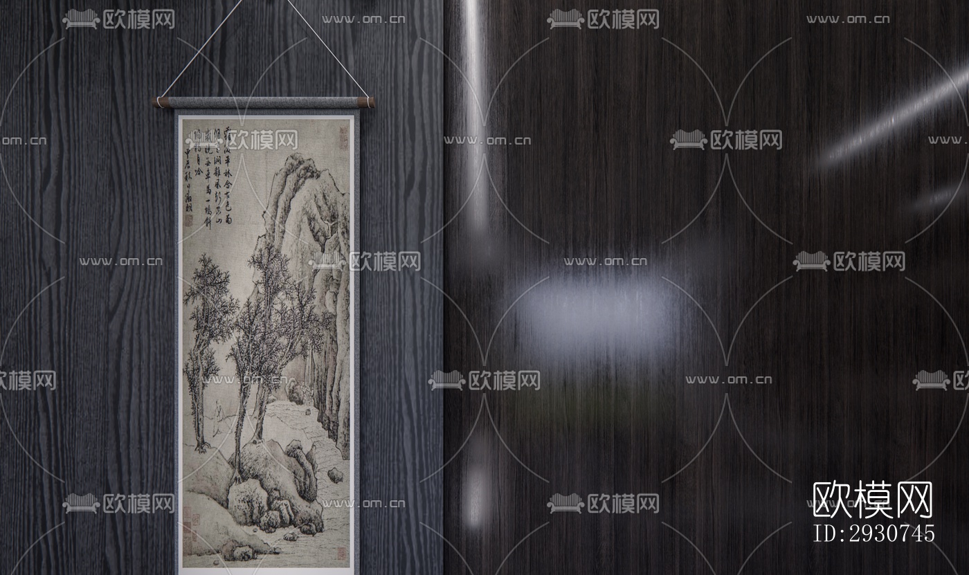 中式零售店铺效果图下载（渲染图3）