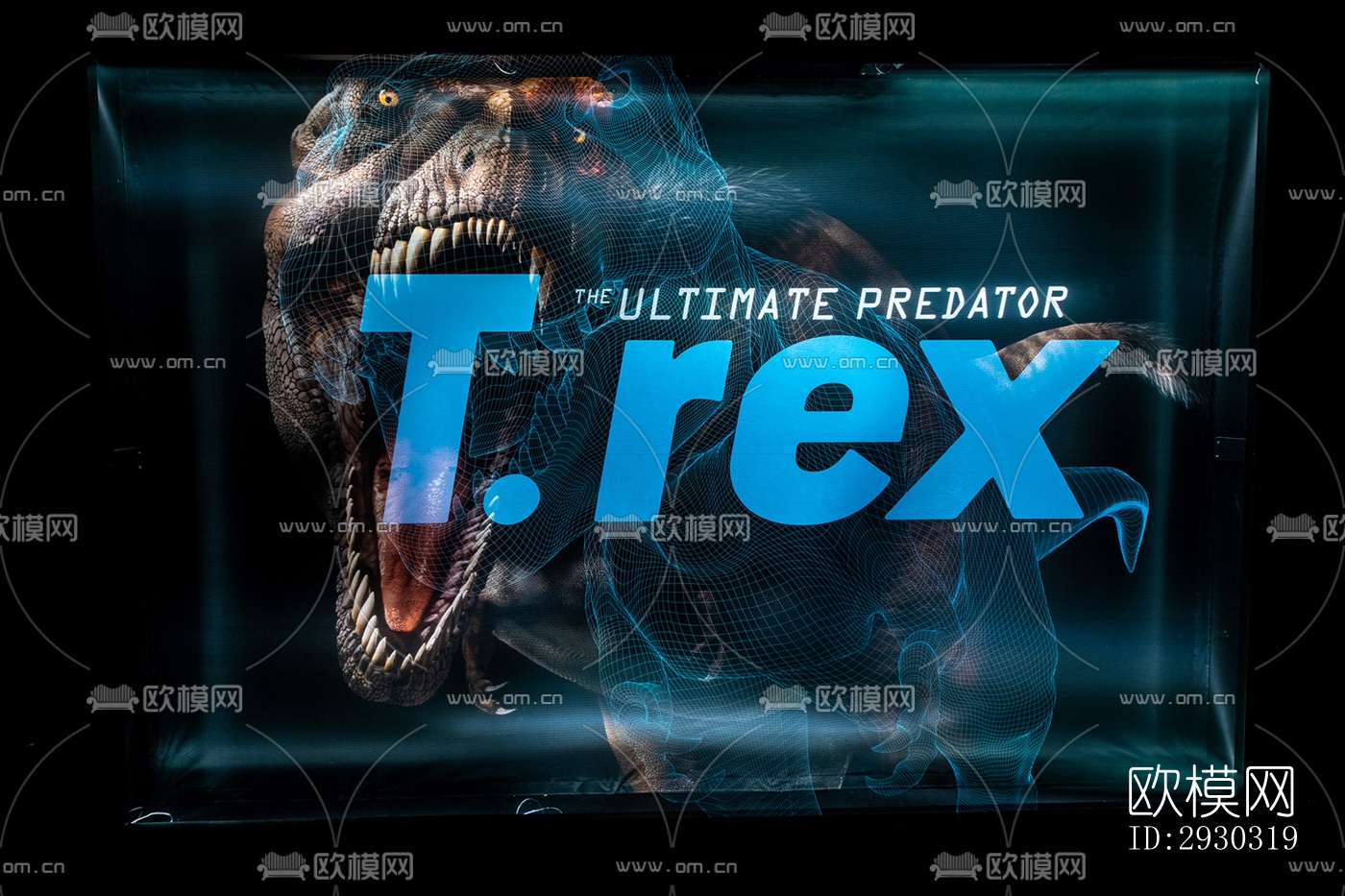 现代展览展厅效果图下载（渲染图1）