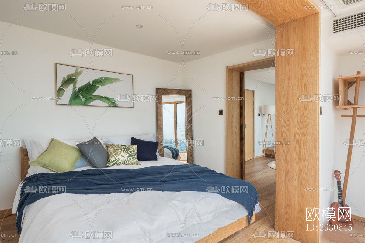 现代酒店民宿效果图下载（渲染图5）