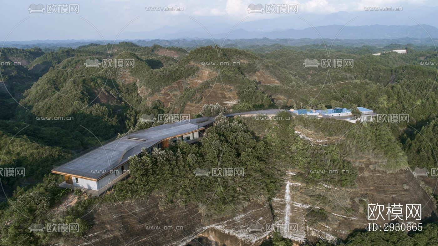 现代酒店民宿效果图下载（渲染图15）