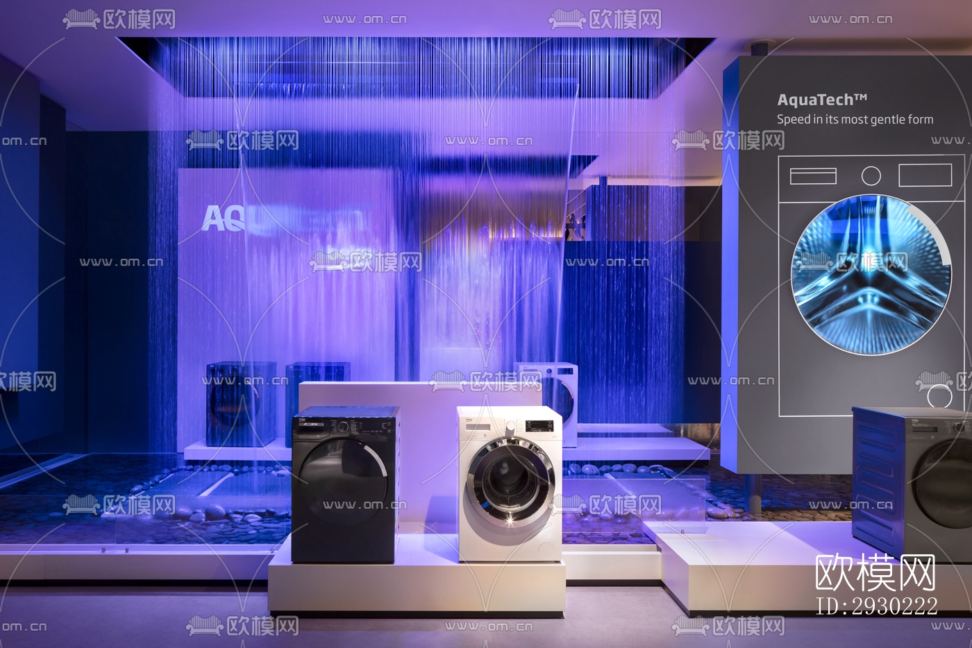 现代展览展厅效果图下载（渲染图11）