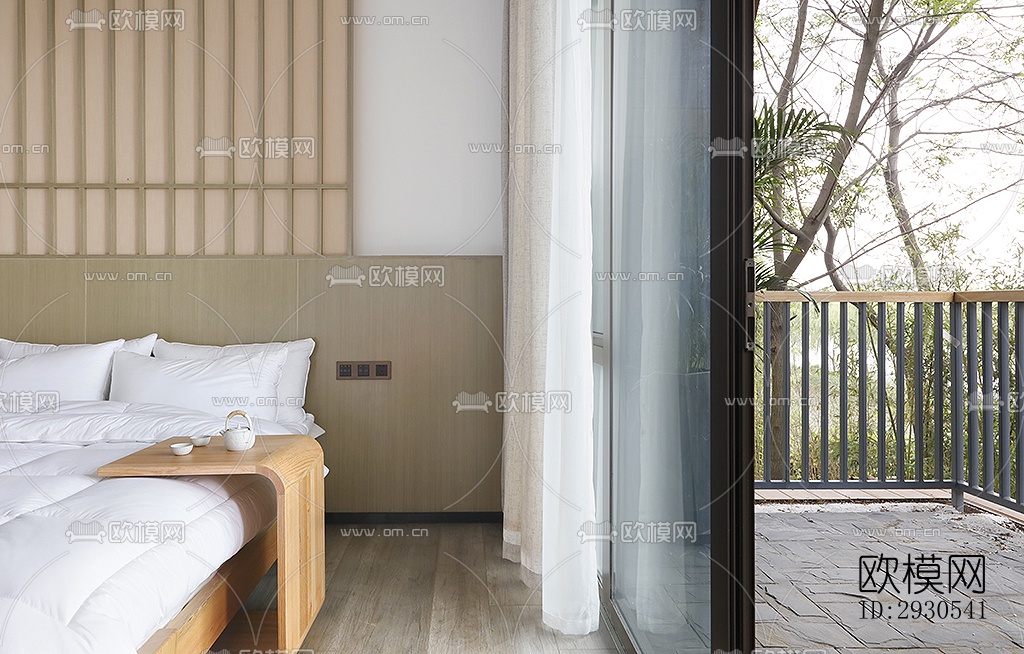 北欧酒店民宿效果图下载（渲染图9）