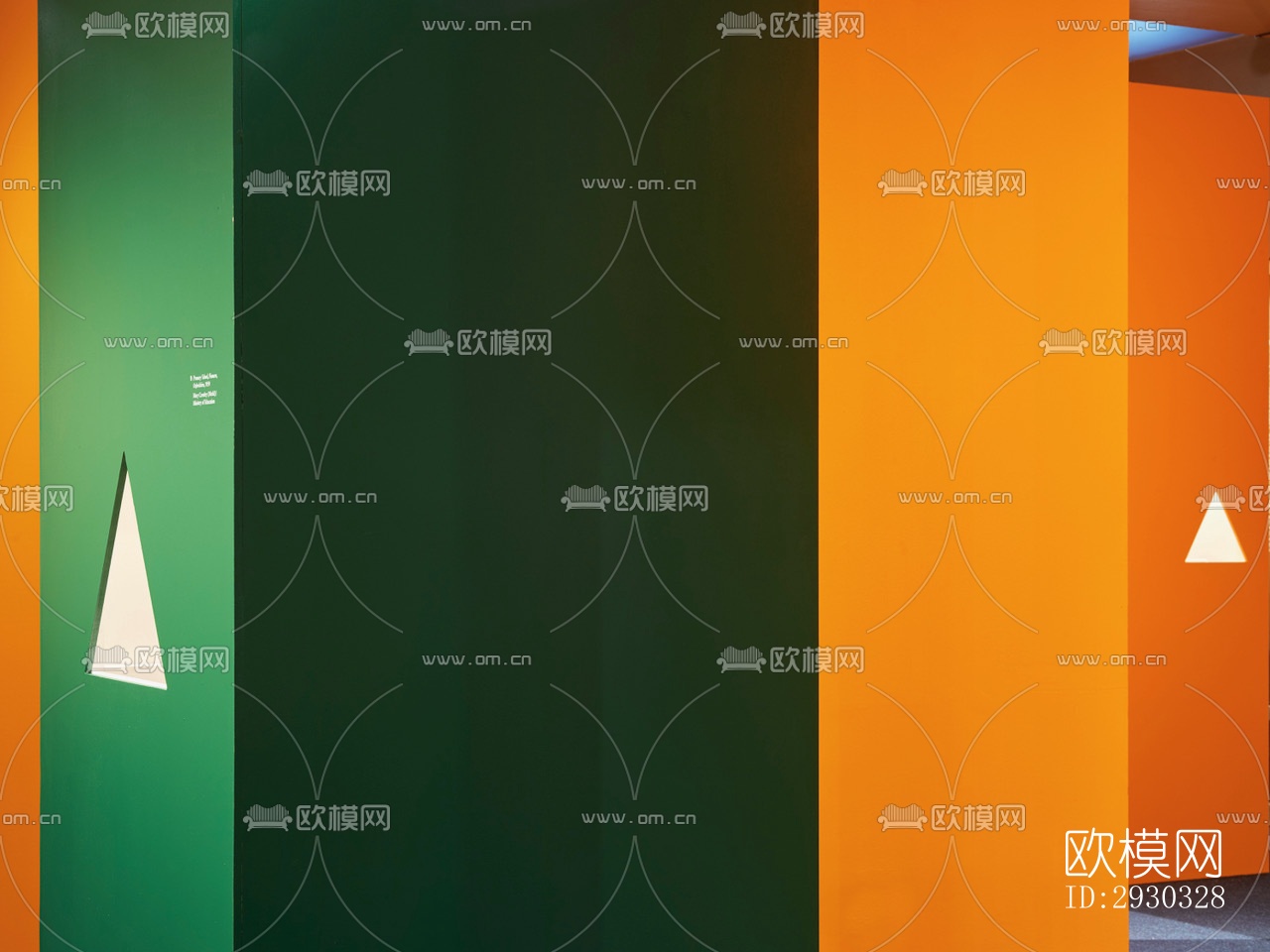 现代展览展厅效果图下载（渲染图16）