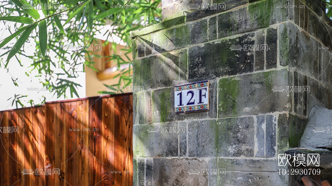 现代酒店民宿效果图下载（渲染图4）