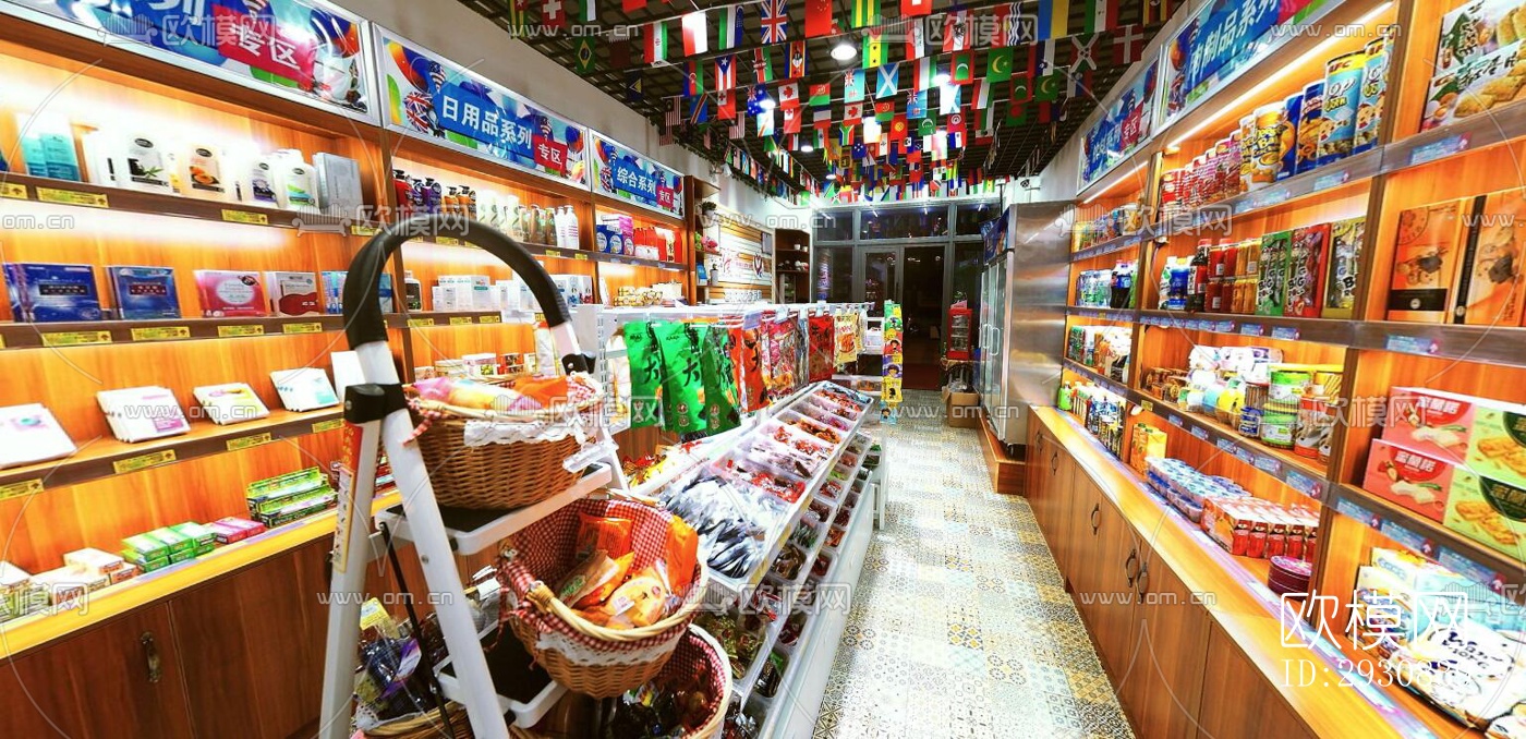 现代零售店铺效果图下载（渲染图4）