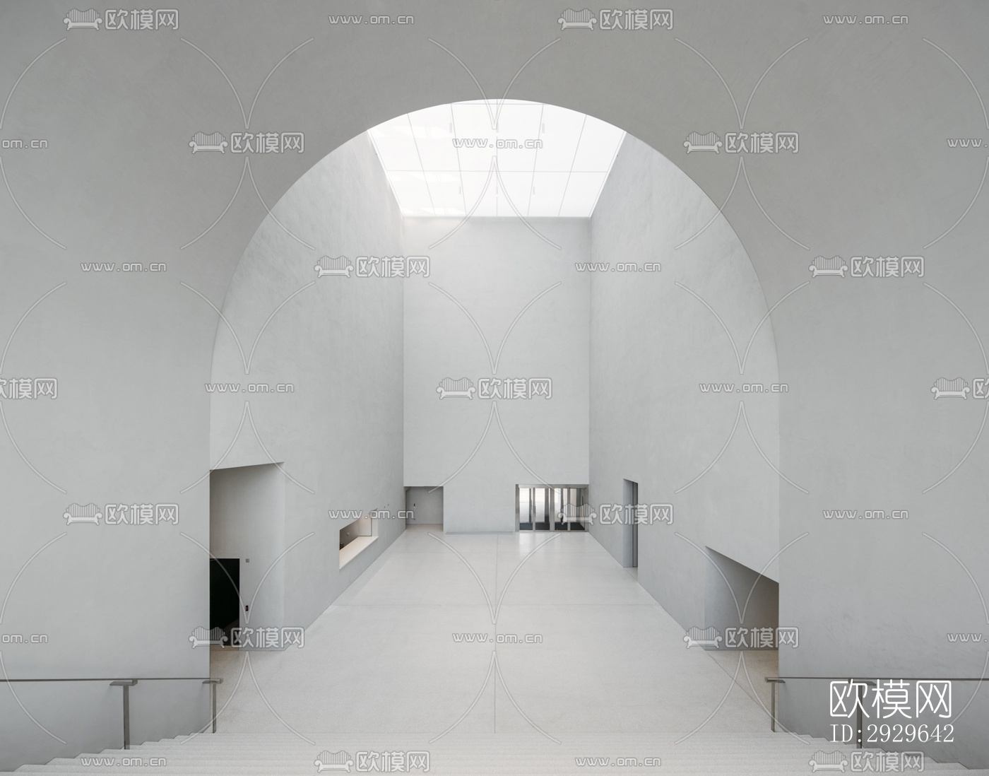 侘寂美术博物馆效果图下载（渲染图7）