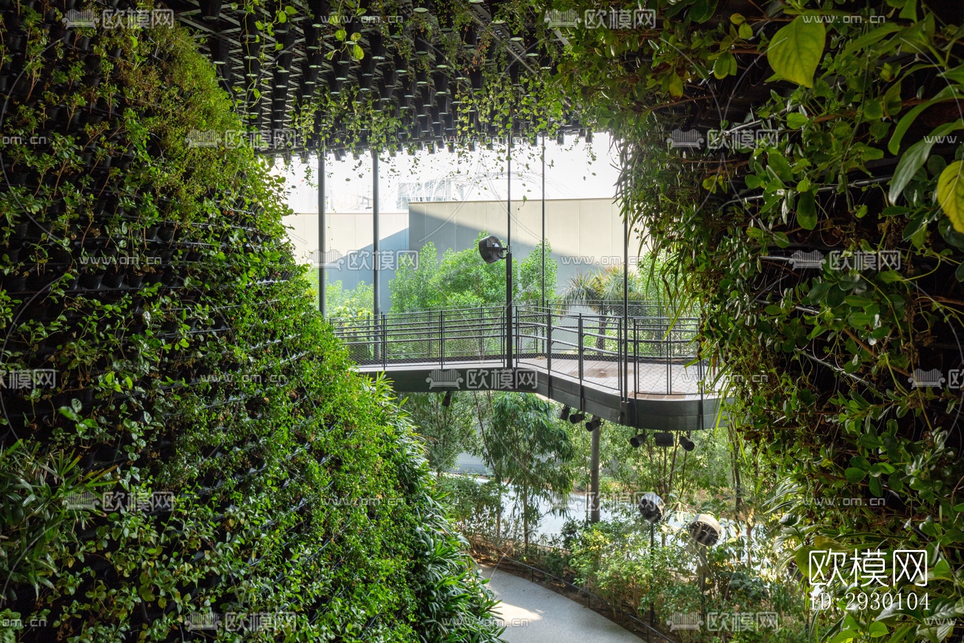 工业风展览展厅效果图下载（渲染图9）