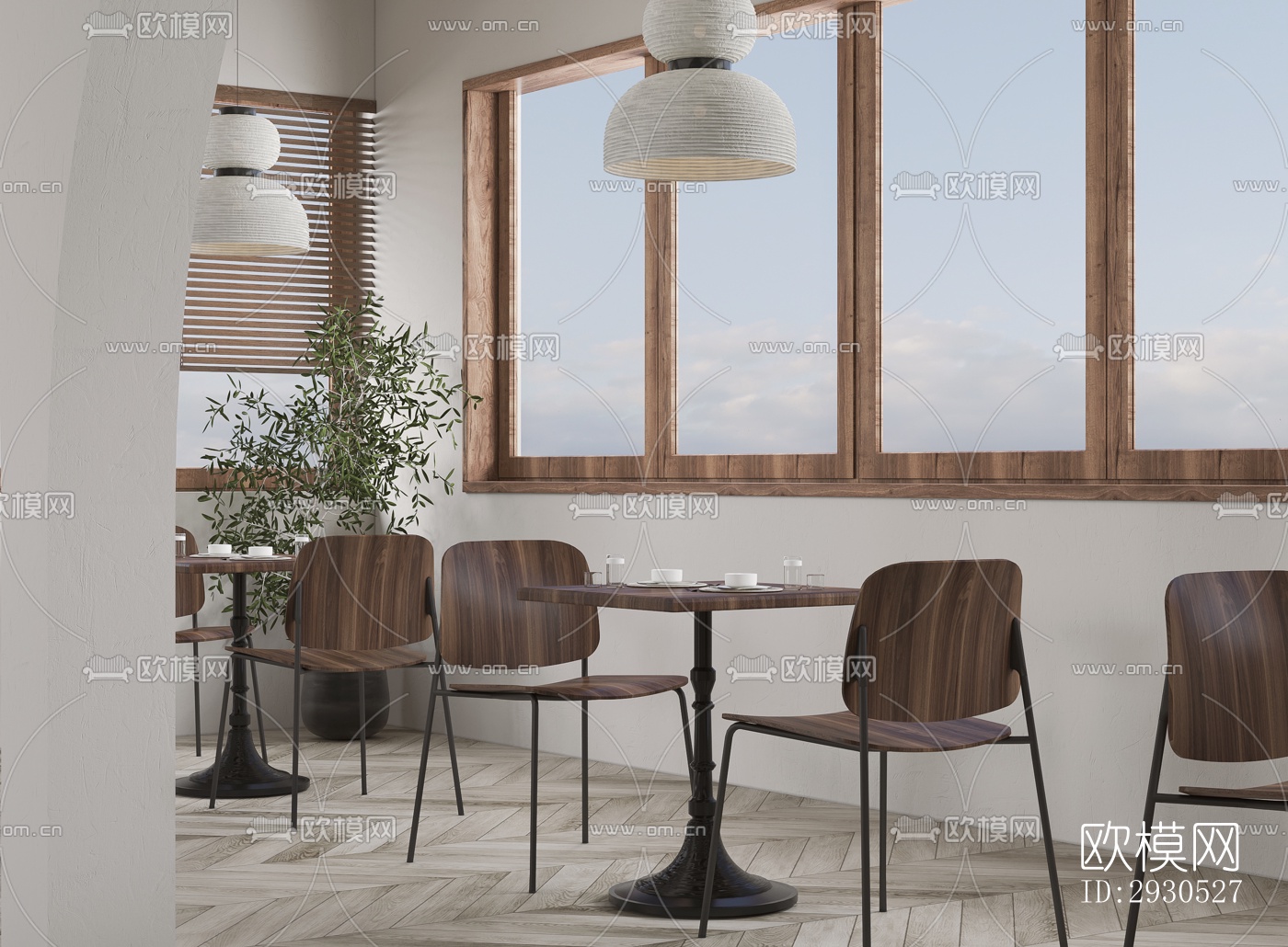 侘寂酒店民宿效果图下载（渲染图7）