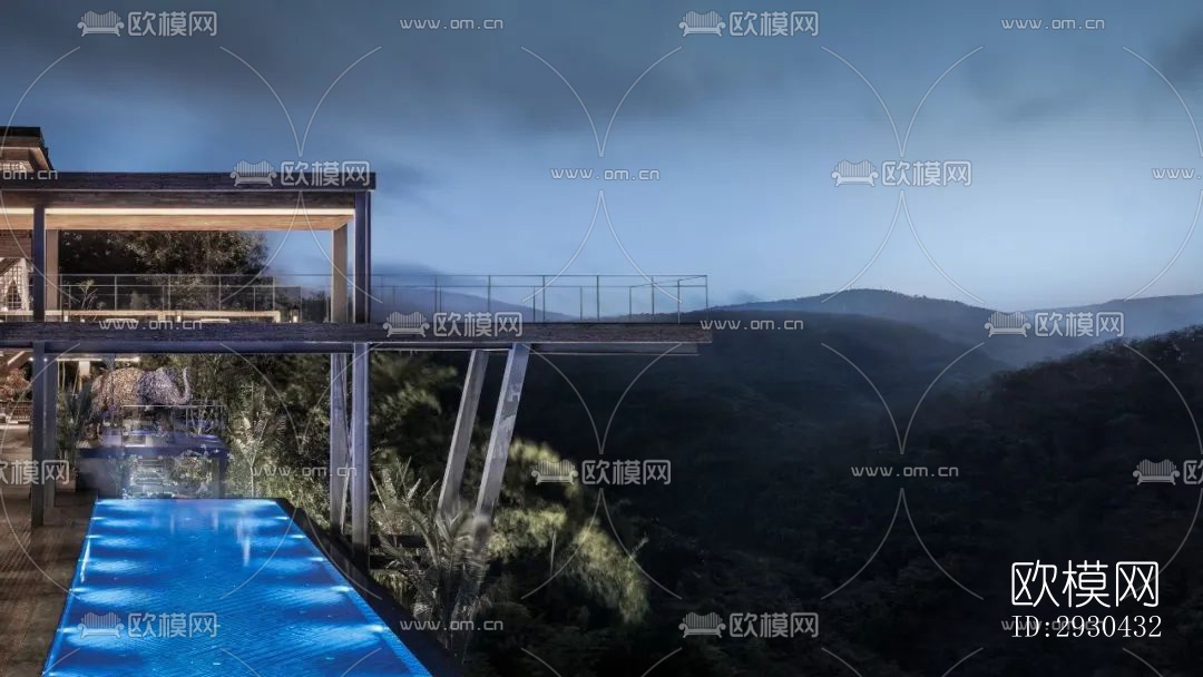 东南亚酒店民宿效果图下载（渲染图17）