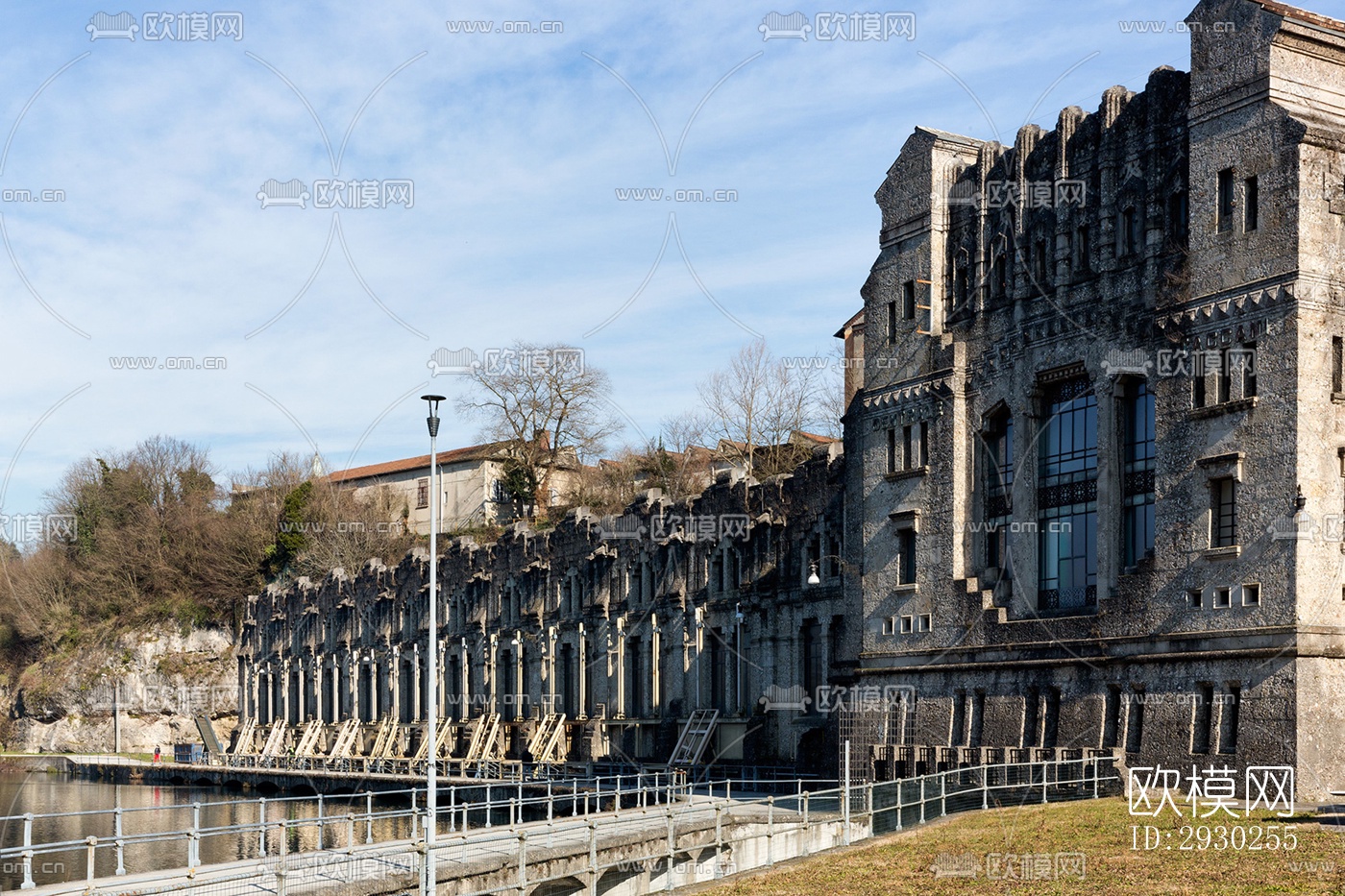 现代展览展厅效果图下载（渲染图1）