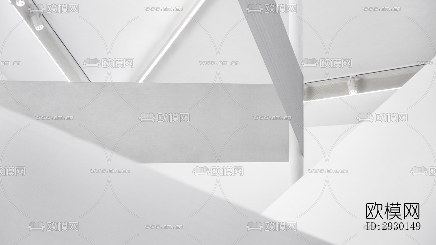 现代展览展厅效果图下载（渲染图13）