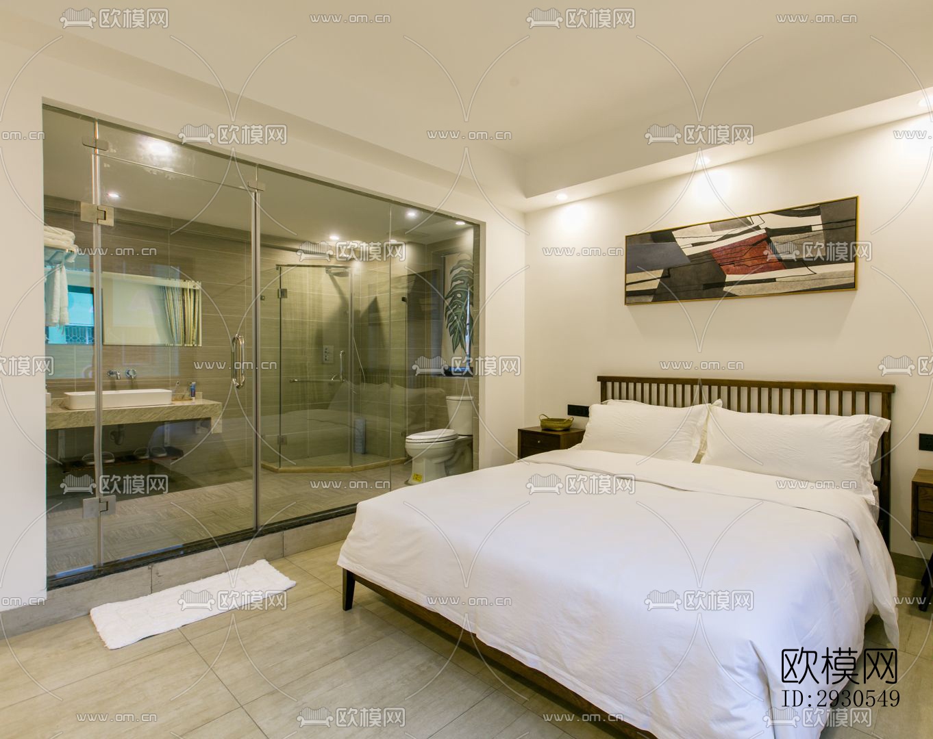 北欧酒店民宿效果图下载（渲染图9）