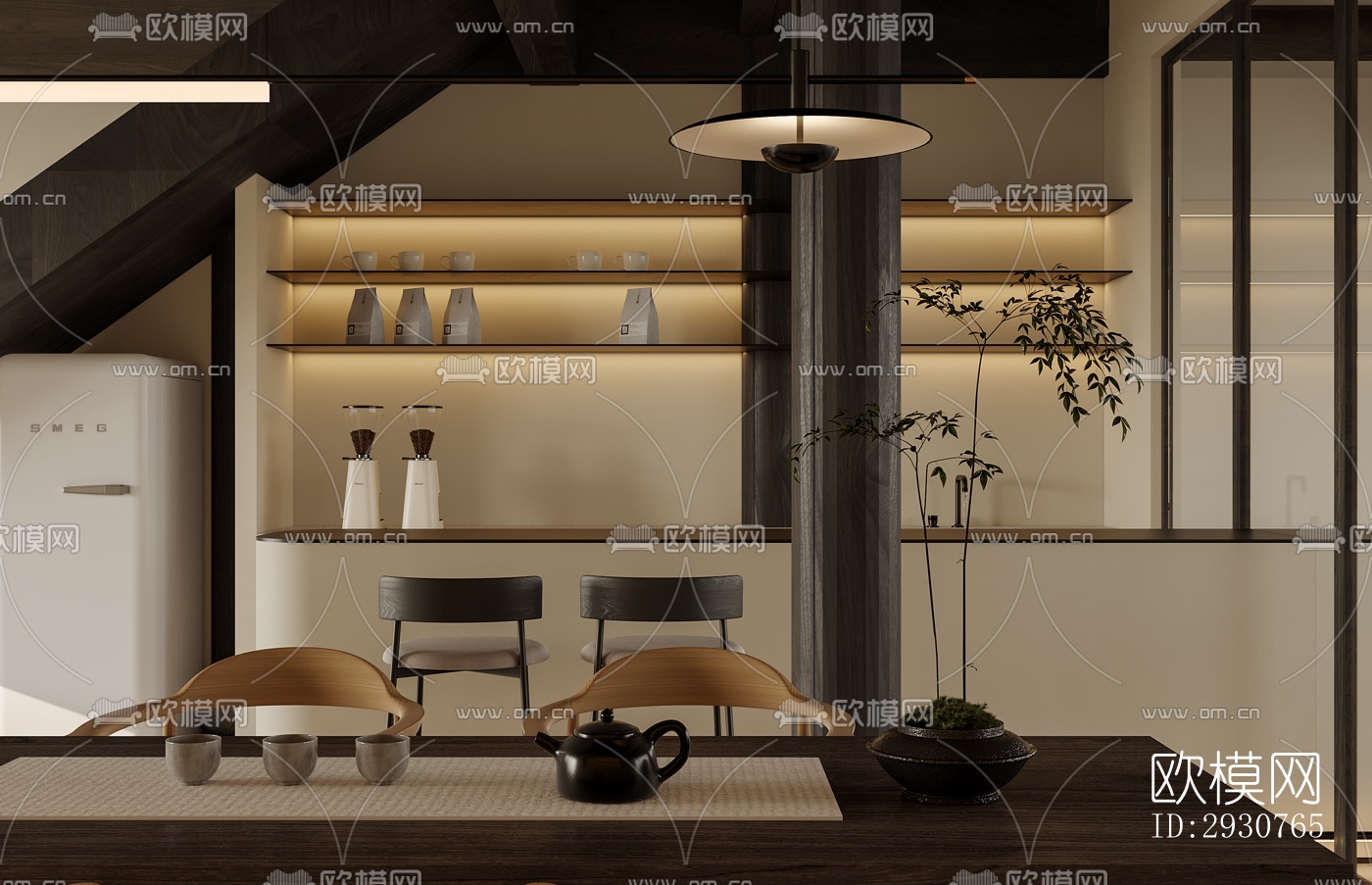 新中式零售店铺效果图下载（渲染图11）