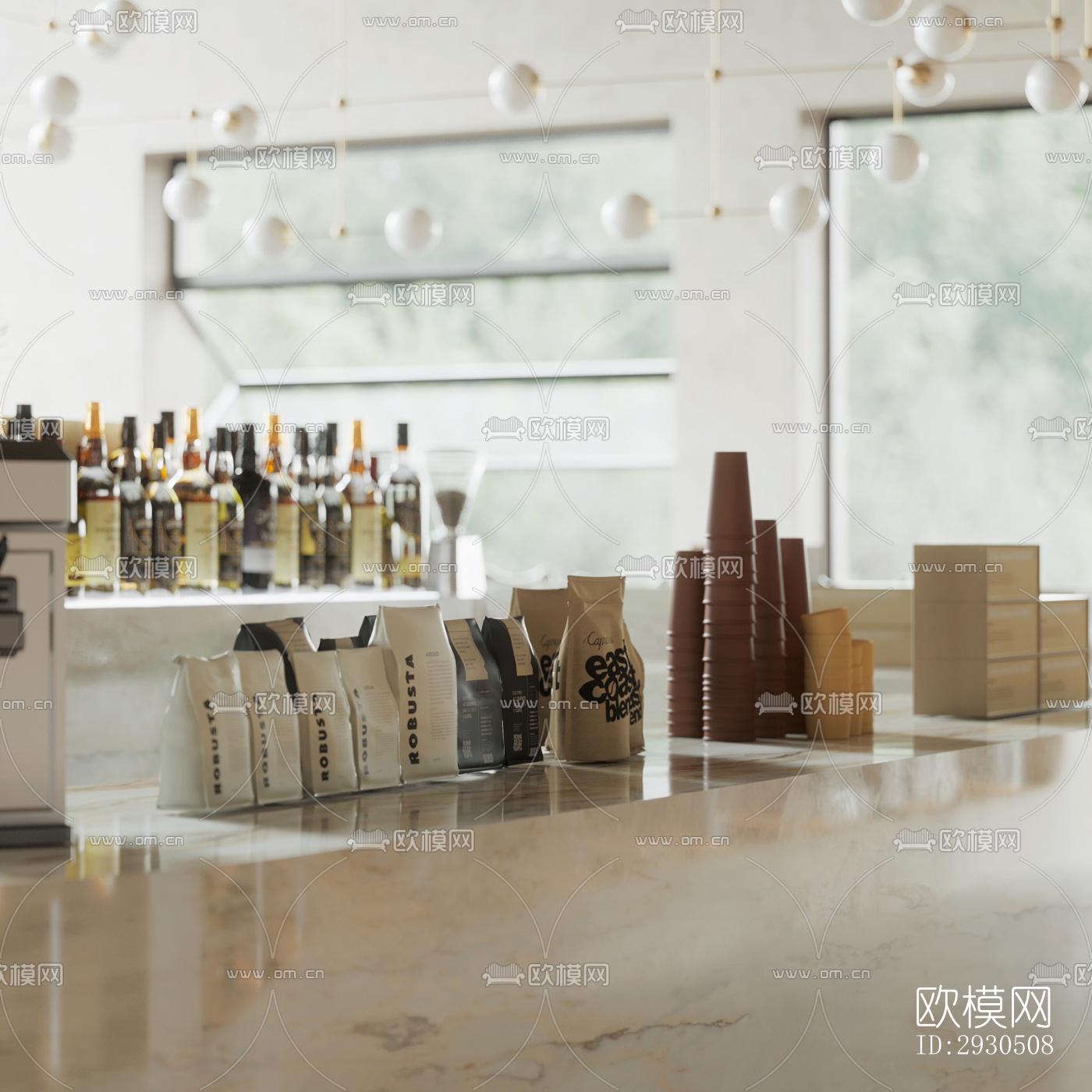 侘寂酒店民宿效果图下载（渲染图9）