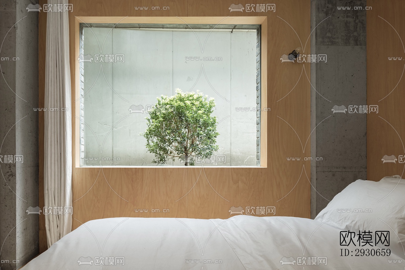 现代酒店民宿效果图下载（渲染图9）