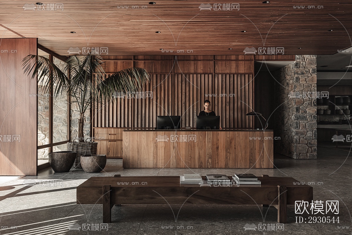 北欧酒店民宿效果图下载（渲染图1）