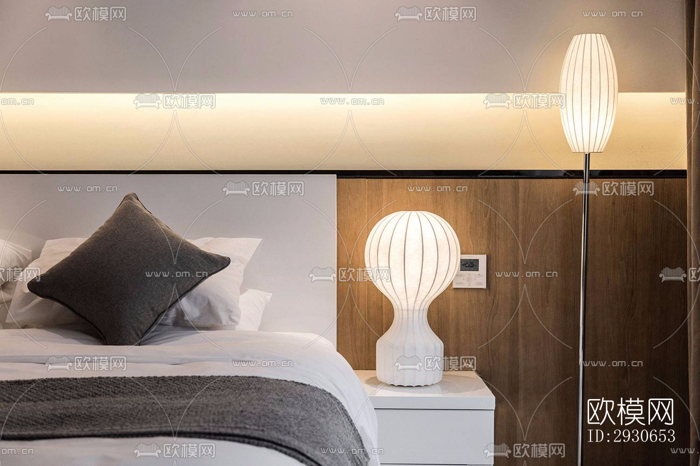 现代酒店民宿效果图下载（渲染图3）