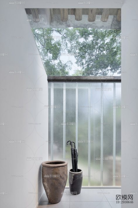 现代酒店民宿效果图下载（渲染图16）