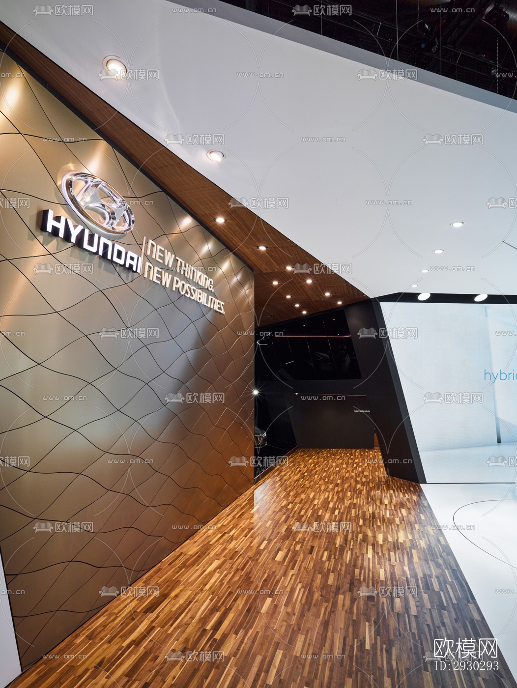 现代展览展厅效果图下载（渲染图18）