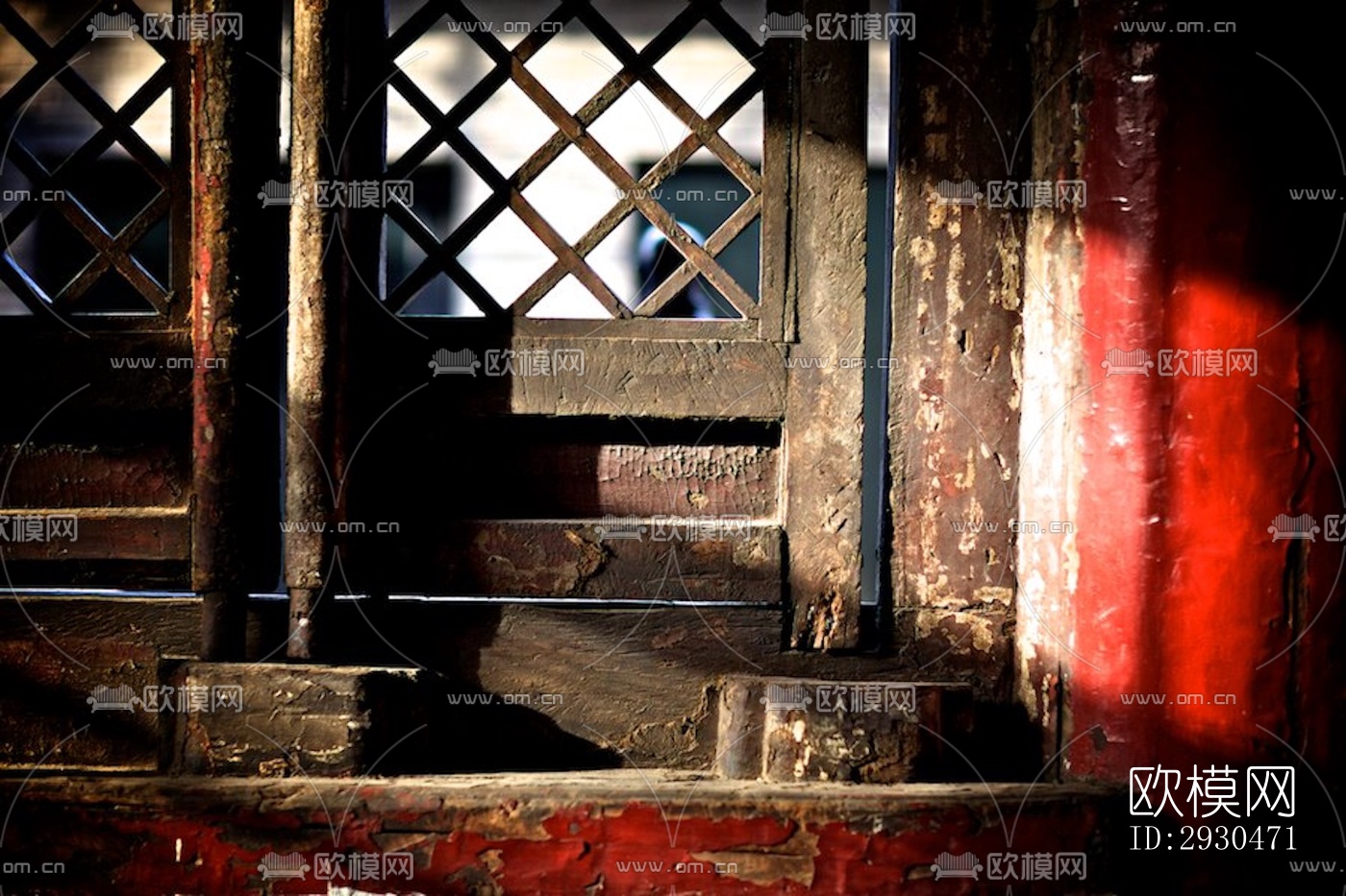 中式酒店民宿效果图下载（渲染图7）