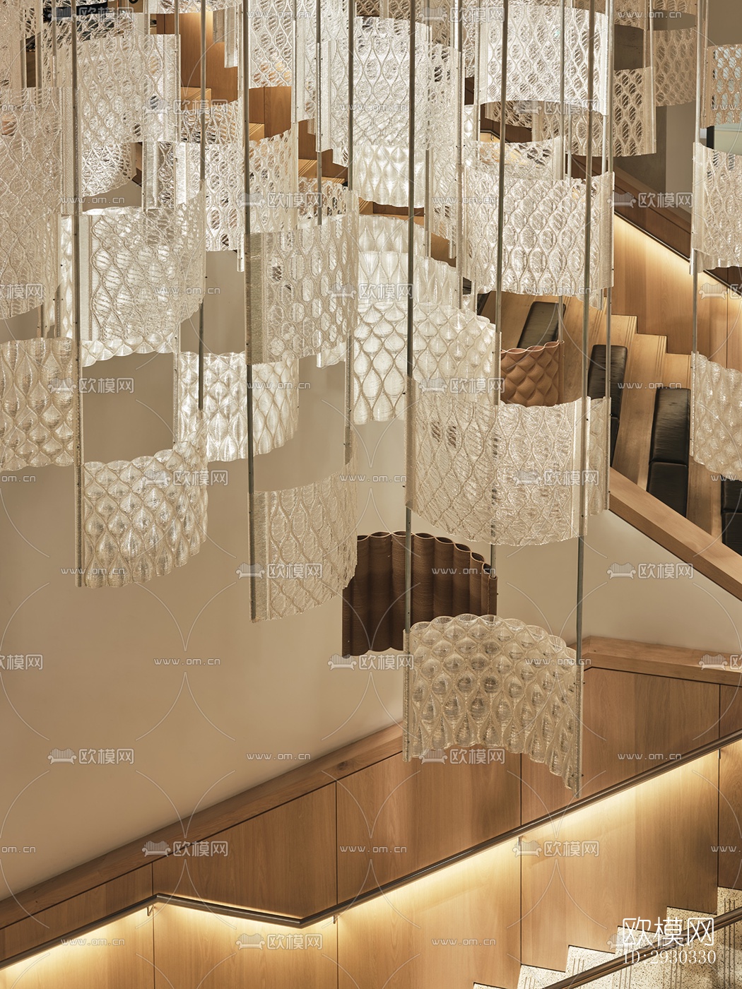 现代展览展厅效果图下载（渲染图8）