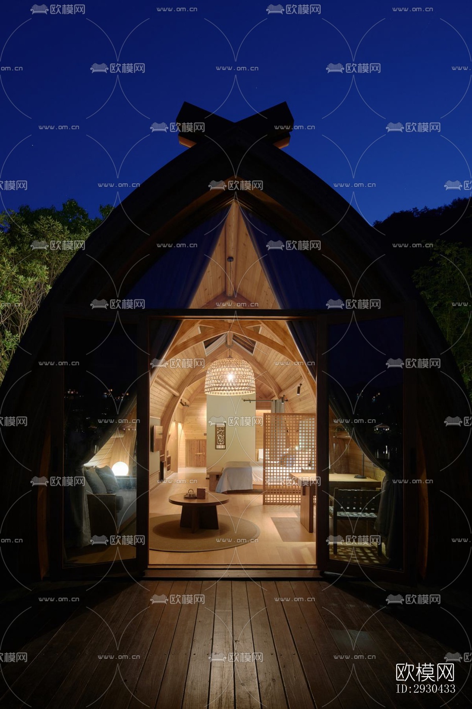 东南亚酒店民宿效果图下载（渲染图14）