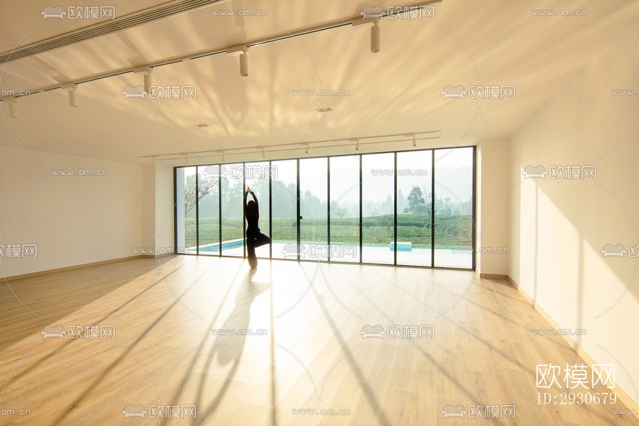 现代酒店民宿效果图下载（渲染图13）