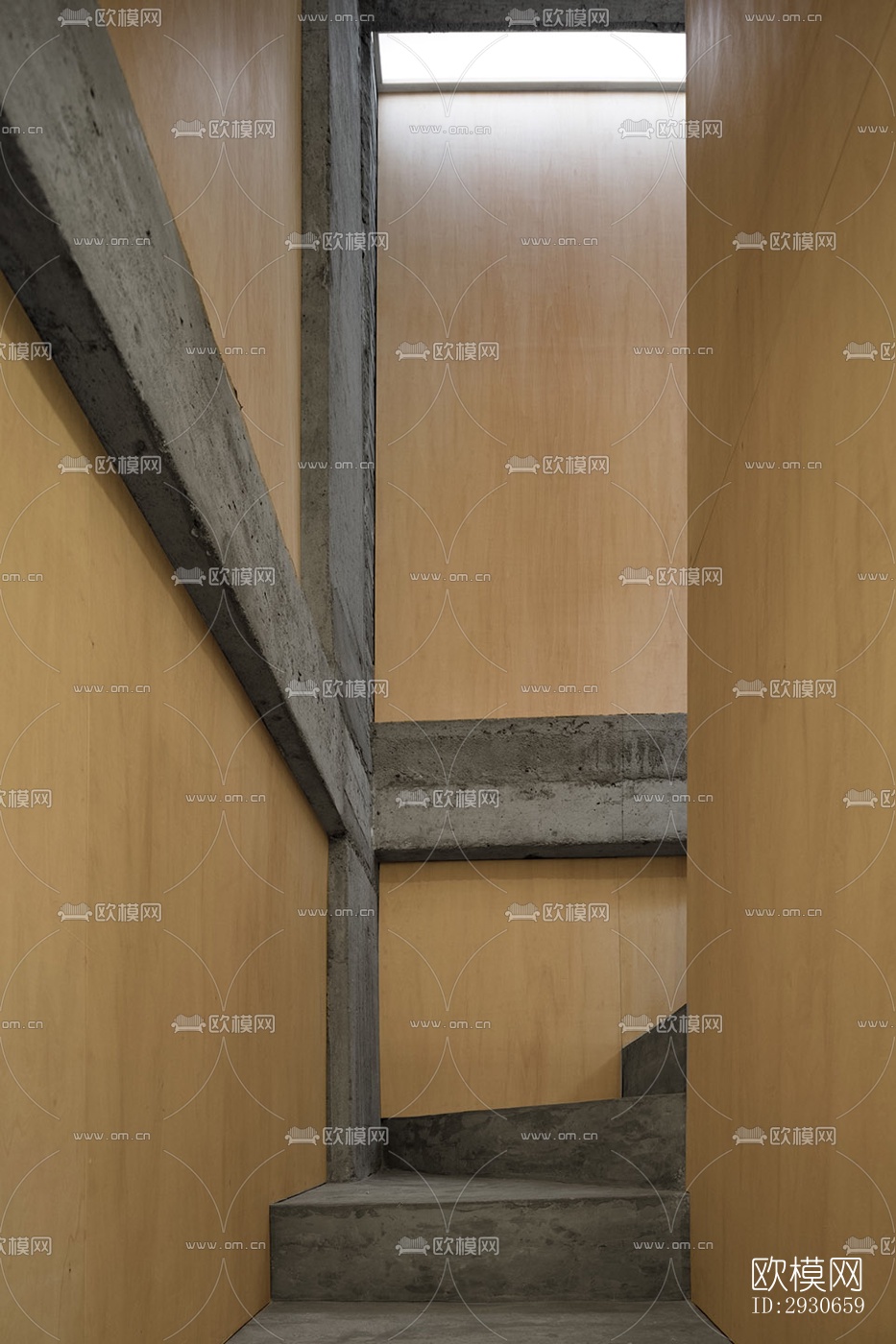 现代酒店民宿效果图下载（渲染图12）