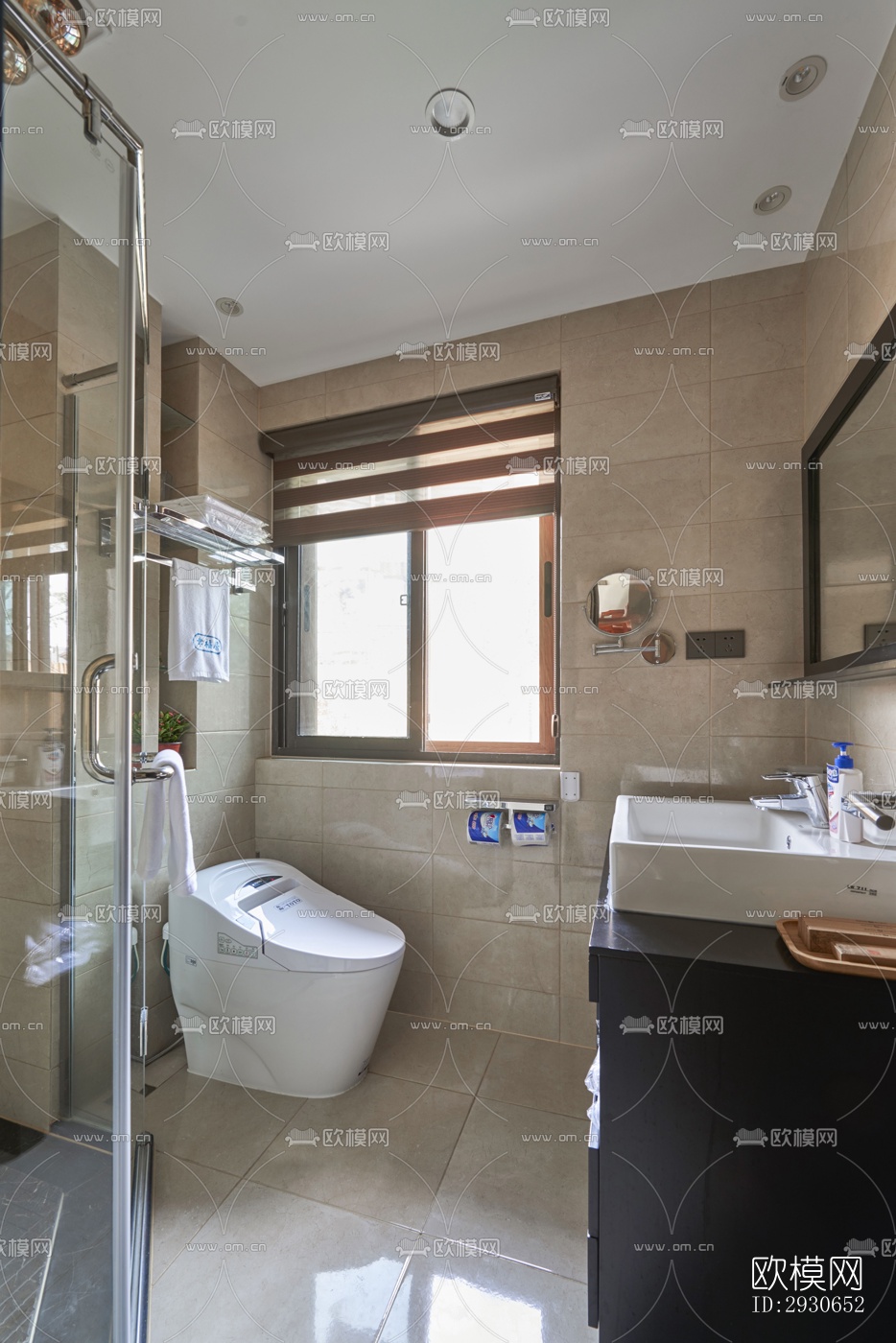 现代酒店民宿效果图下载（渲染图5）