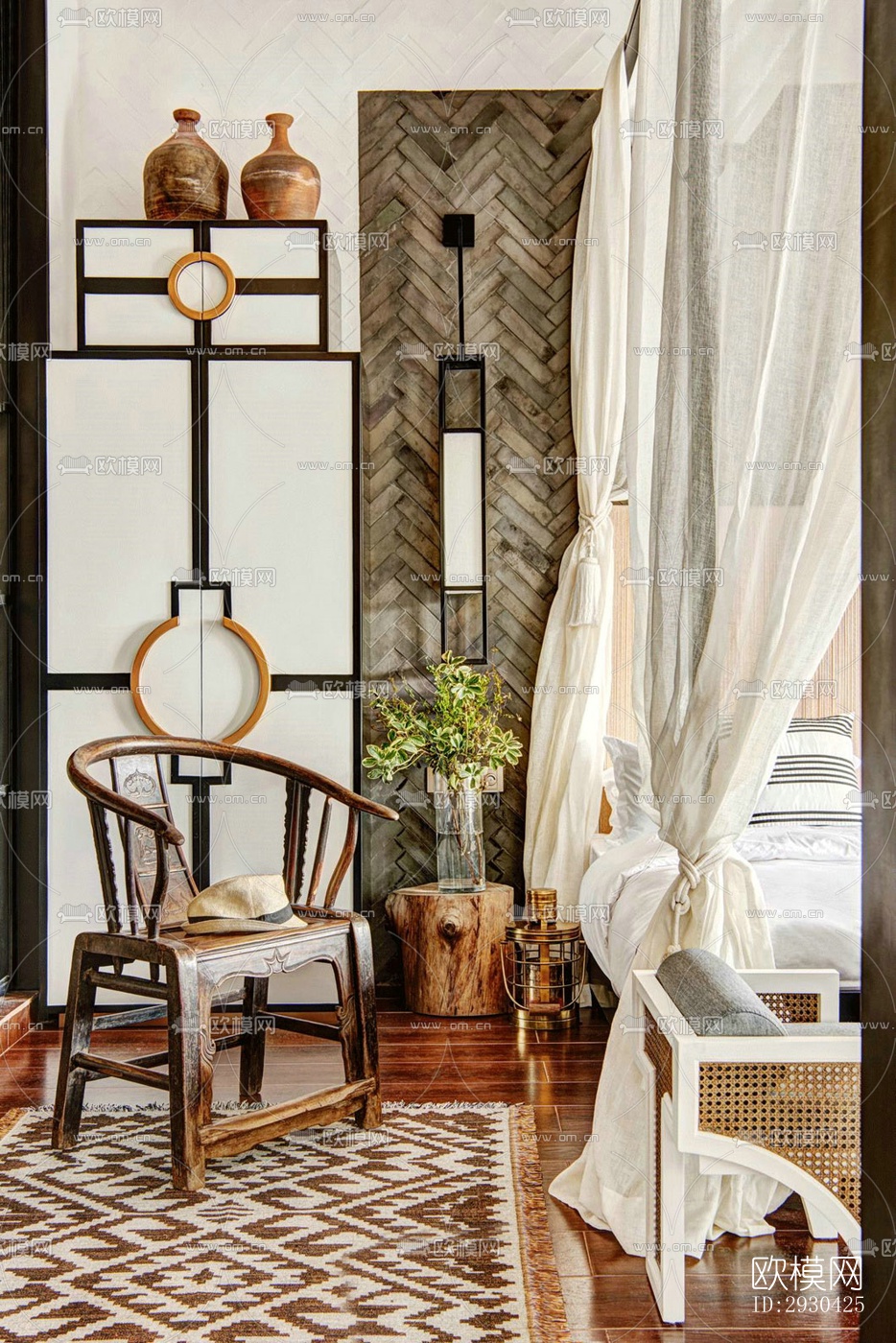 东南亚酒店民宿效果图下载（渲染图11）