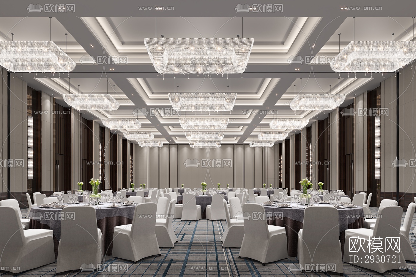 现代酒店民宿效果图下载（渲染图6）