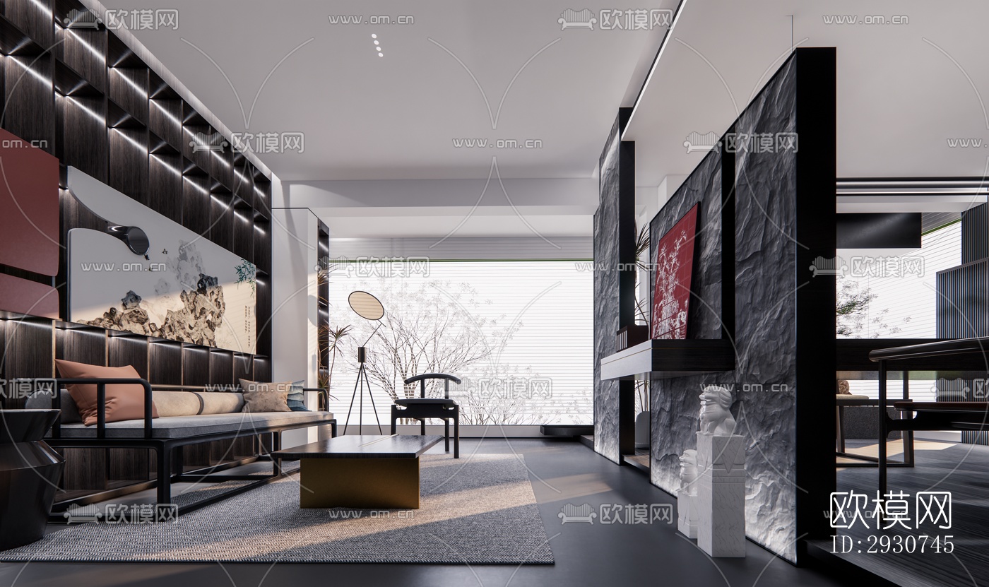 中式零售店铺效果图下载（渲染图9）