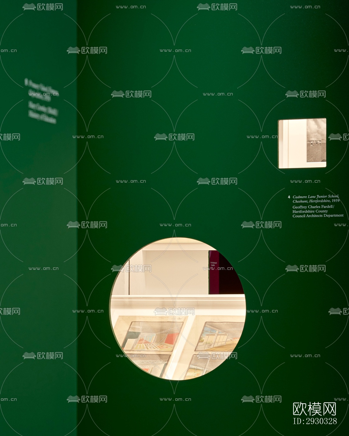 现代展览展厅效果图下载（渲染图2）