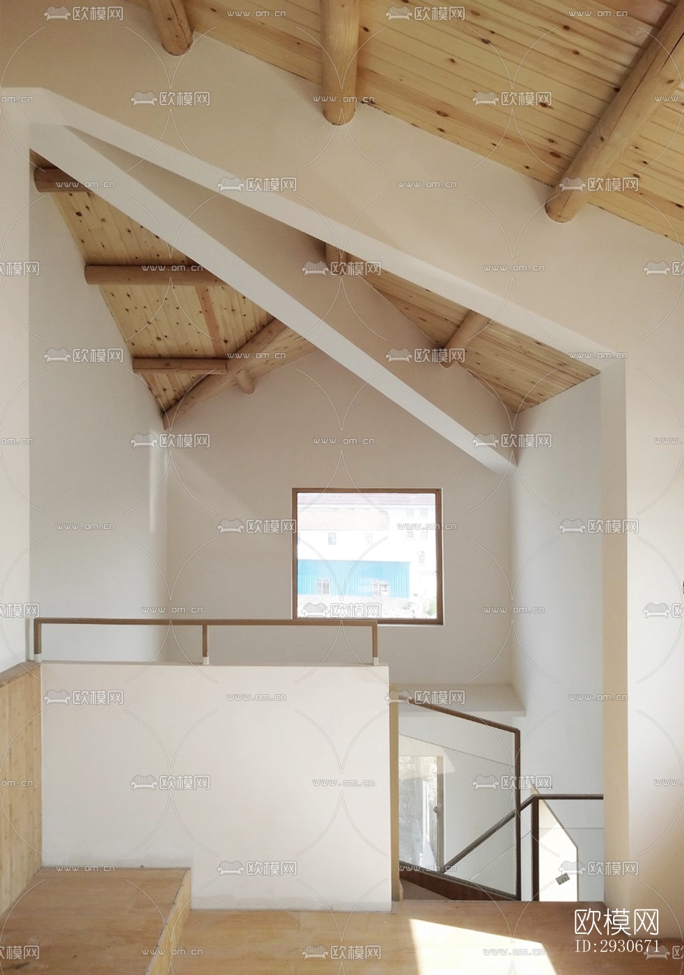 现代酒店民宿效果图下载（渲染图2）