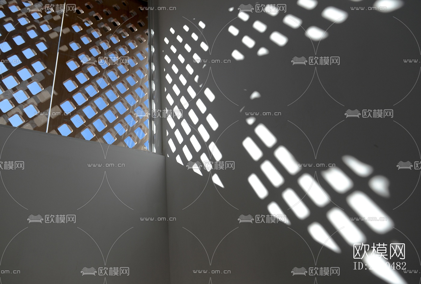 中式酒店民宿效果图下载（渲染图12）