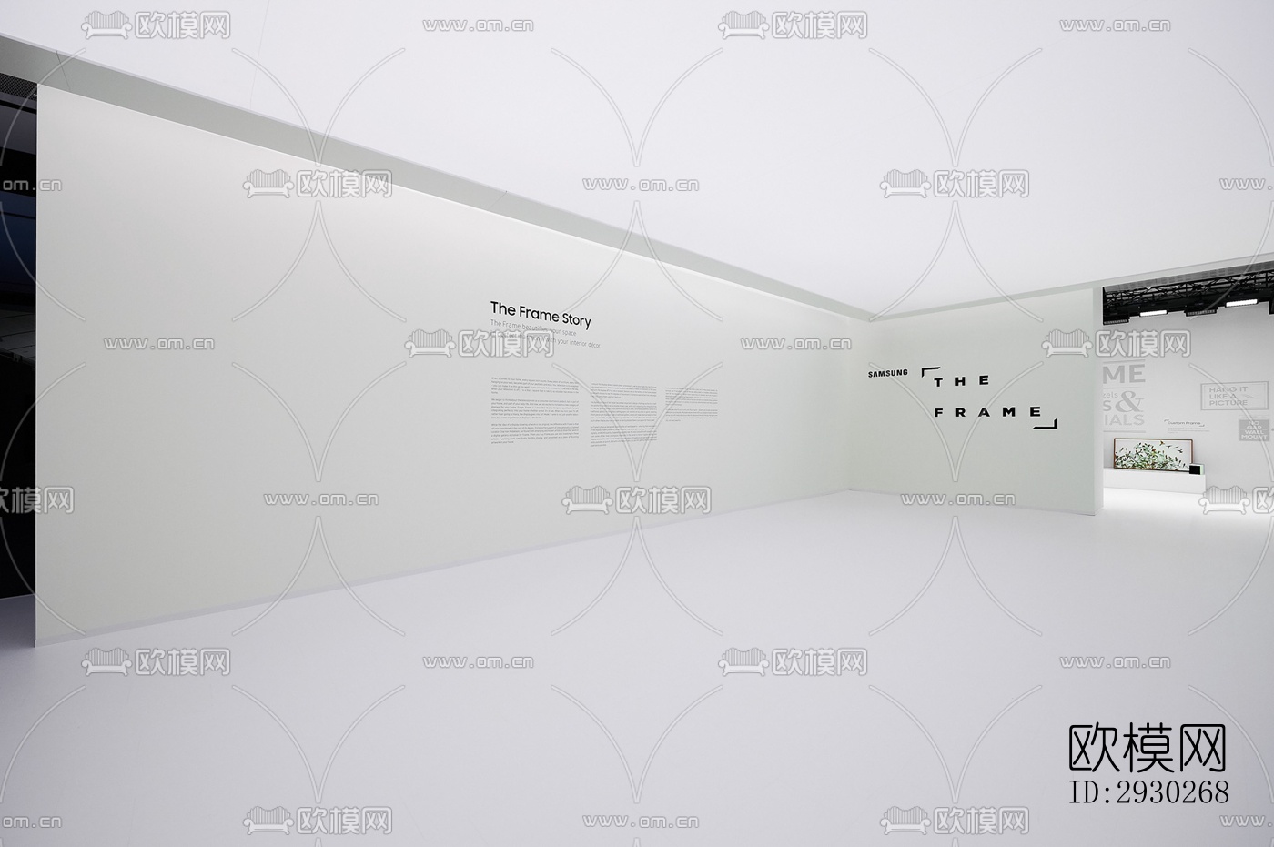 现代展览展厅效果图下载（渲染图12）
