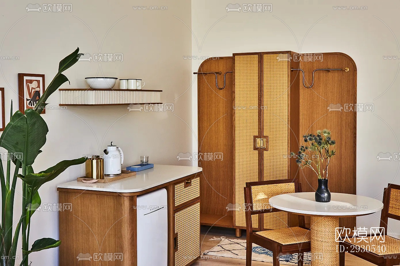 北欧酒店民宿效果图下载（渲染图14）