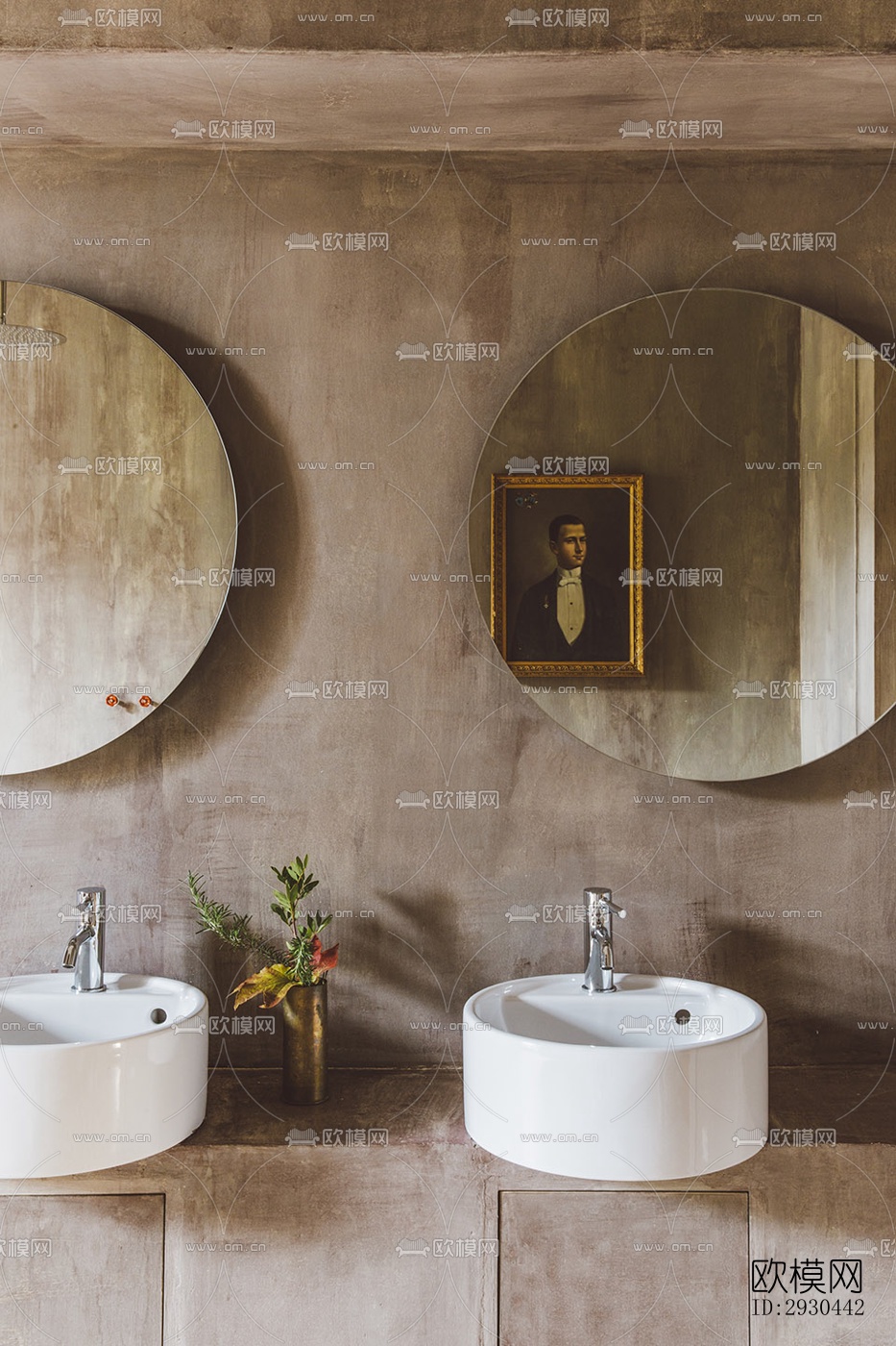 中古风酒店民宿效果图下载（渲染图10）