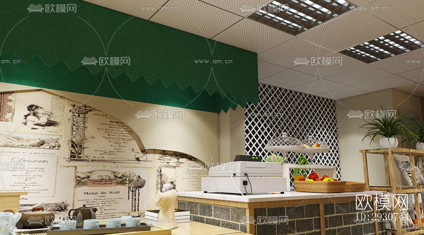 东南亚零售店铺效果图下载（渲染图4）