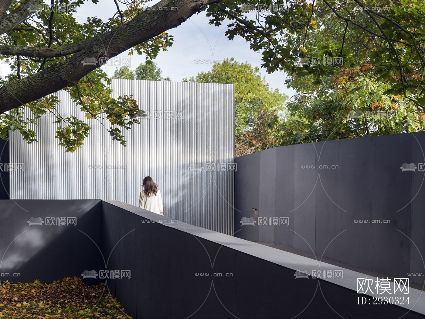 现代展览展厅效果图下载（渲染图7）