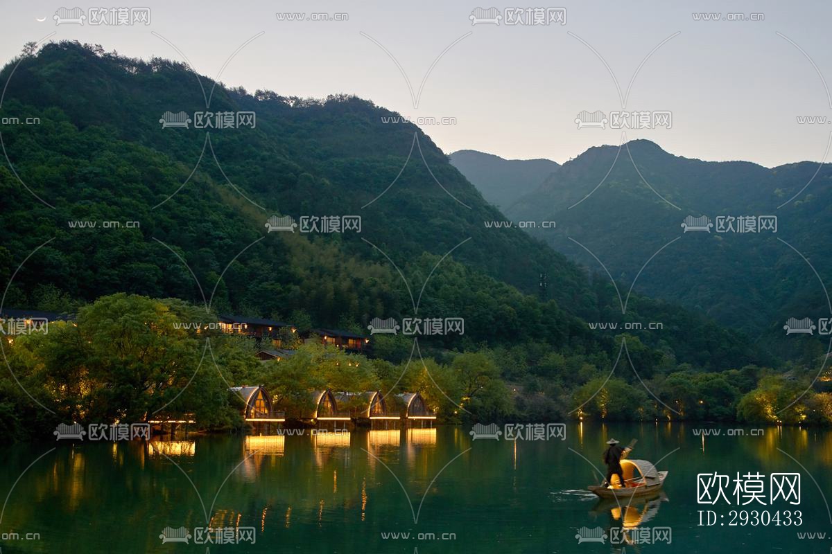 东南亚酒店民宿效果图下载（渲染图10）