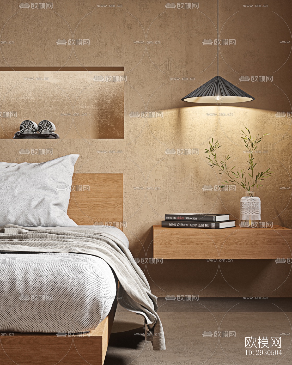 侘寂酒店民宿效果图下载（渲染图8）